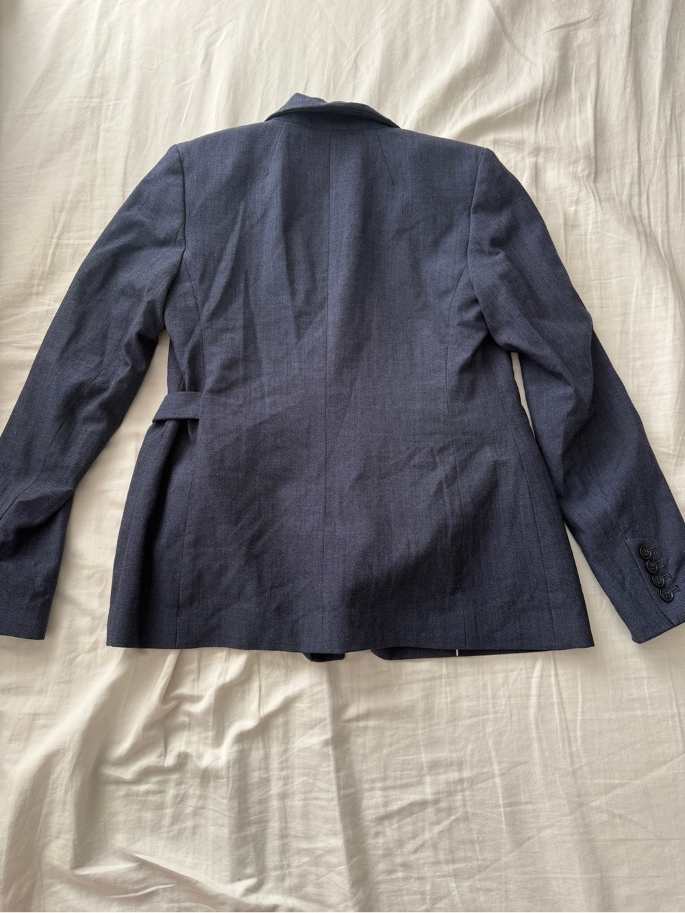 Banana Republic Women's Dark Navy Tie-Waist Blazer - Picture 5 of 8